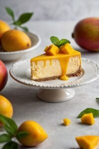 mango cheesecake