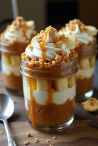 Banoffee Pie Jar Dessert